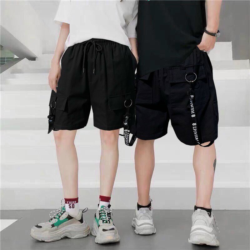 Quần short nam nữ unisex túi hộp chất vải kaki co giãn cực ngầu (Sphoiday)