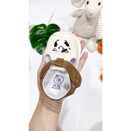 Dép xăng đan Dokma tập đi quai mềm đế êm chống trượt cho bé trai bé gái