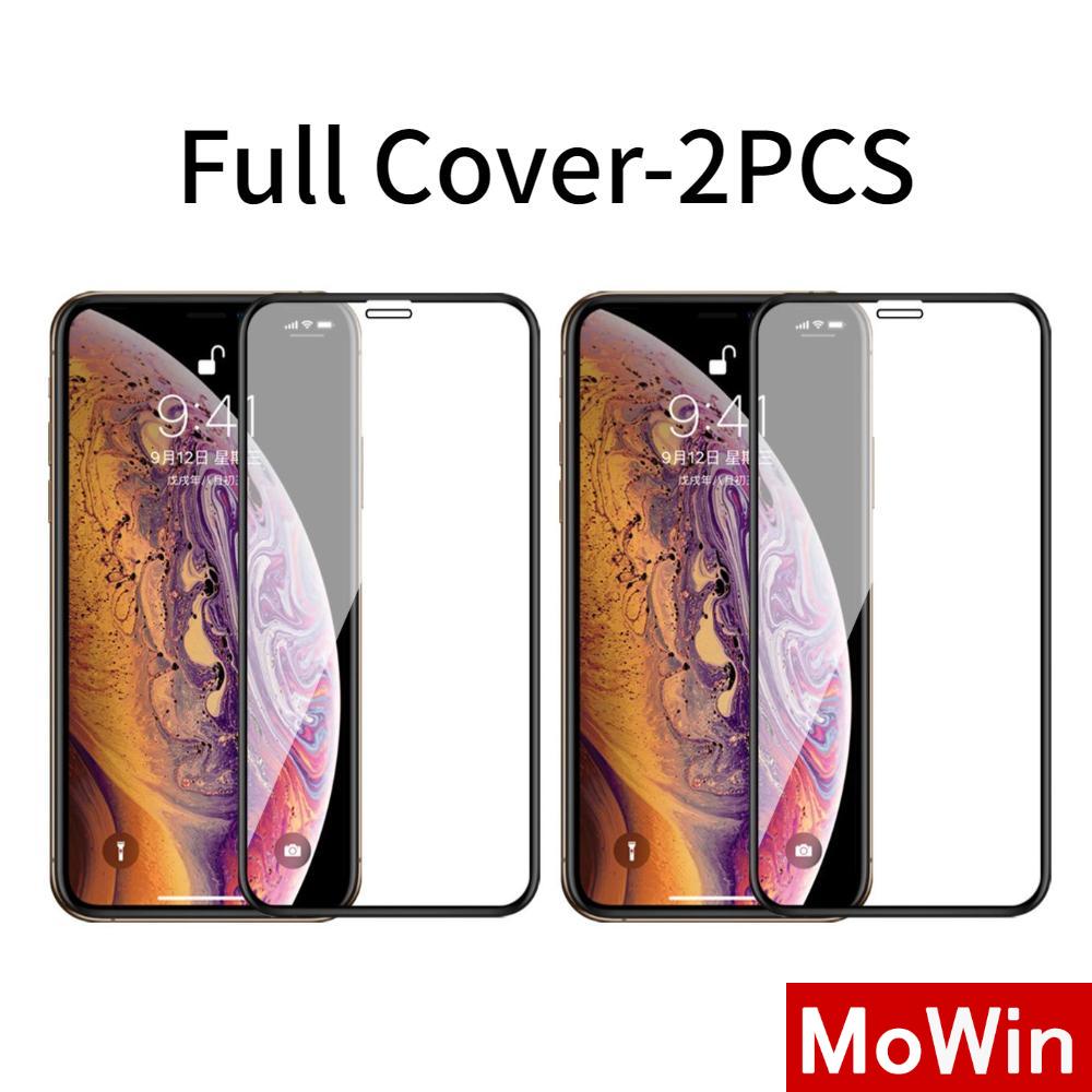Bộ 2 kính cường lực bảo vệ màn hình HD cho Iphone XS 11 7 8 7plus 8plus SE2020 Xr Max