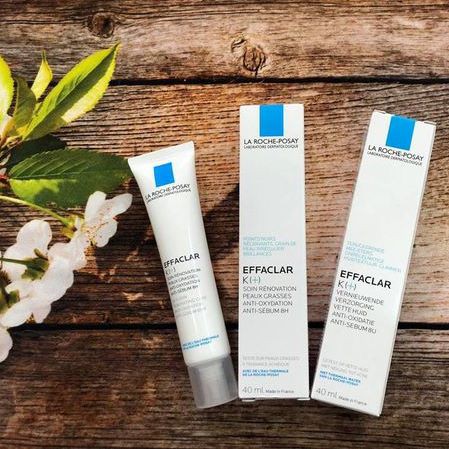 Kem dưỡng la roche posay effaclar k+ giảm mụn đầu đen và giảm bóng nhờn 40ml