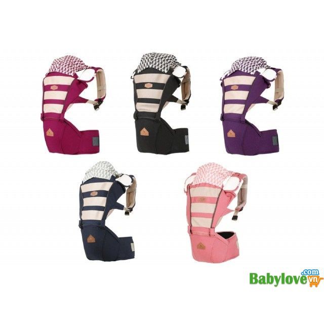 Địu em bé đa chức năng, nhiều tư thế I-Angel Mesh Hipseat Carrier IA-114 dành cho trẻ từ 3 đến 36 tháng