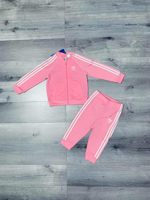 Set Bộ Adidas Dài tay cho bé gái