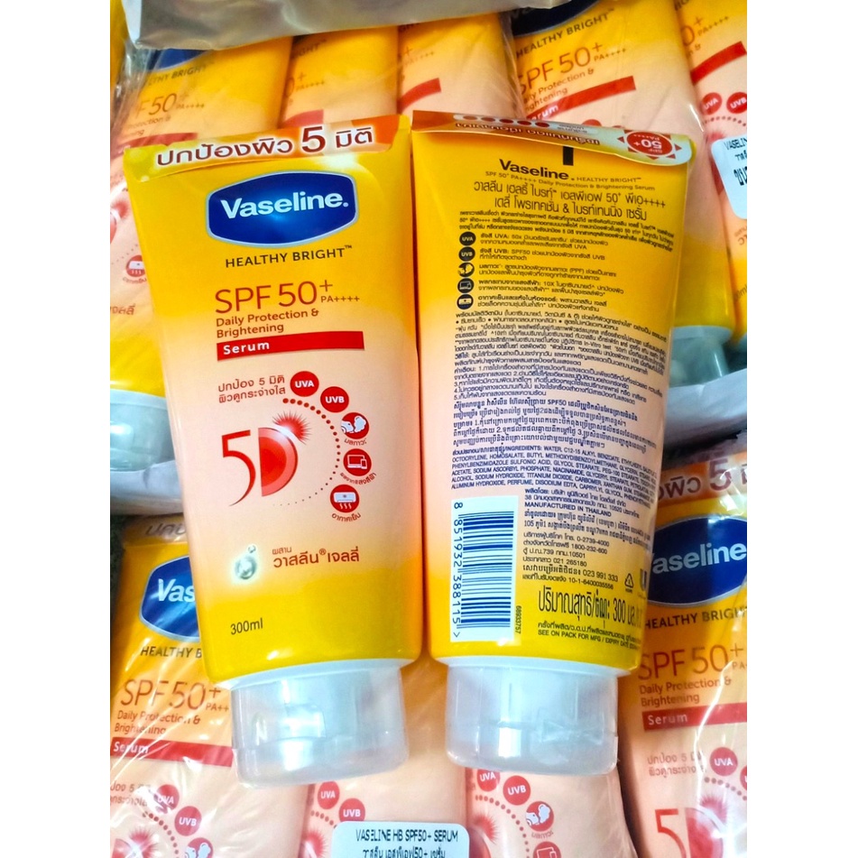 Sữa dưỡng thể vasaline hàng thái 50x