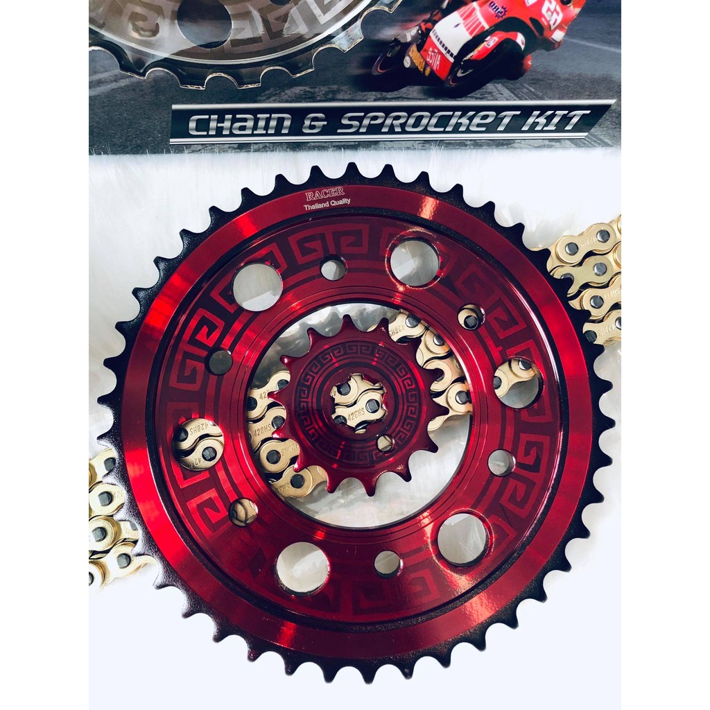 Bộ NHÔNG SÊN DĨA TẢI Racer dành cho các loại xe ( NSD màu cao cấp )._Dochoixemaynhapkhau