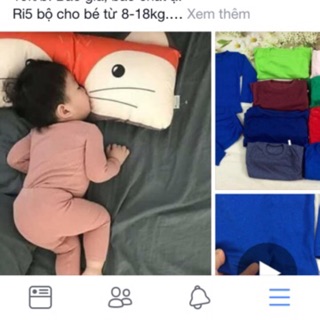 Set 10 bo cotton thu đông cho bé 1-4 tuổi