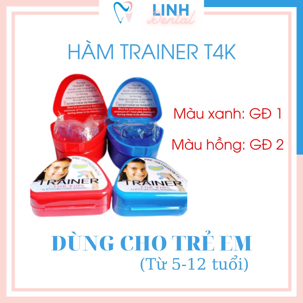 Niềng Răng Trainer chỉnh răng,Silicon Trong Suốt