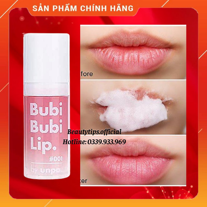 Tẩy Da Chết Môi Sủi Bọt Bubble Moisten Lip Scrub Cream Gecomo