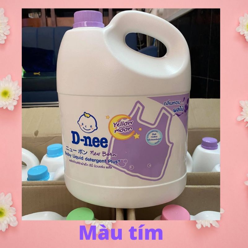 Nước giặt Dnee 3000ml - Giặt xả quần áo cho trẻ sơ sinh