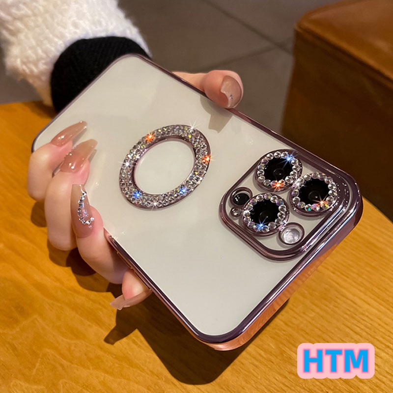 Ốp Điện Thoại TPU Silicon Mềm Trong Suốt Mạ Viền 6D Sang Trọng Dành Cho iPhone 13 12 Pro Max 11 Pro XS Max X XR 7 8 Plus