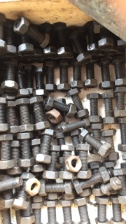 ốc M14 loại 8.8 ren thô (bulong M14 dài 3,4,5,6,7 cm )❌❌❌