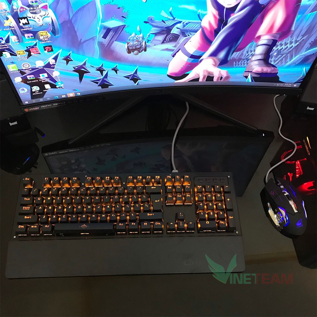 Bàn Phím Cơ Game Thủ K28 87 phím - K29 104 phím + Tặng đế kê tay nhựa | BigBuy360 - bigbuy360.vn