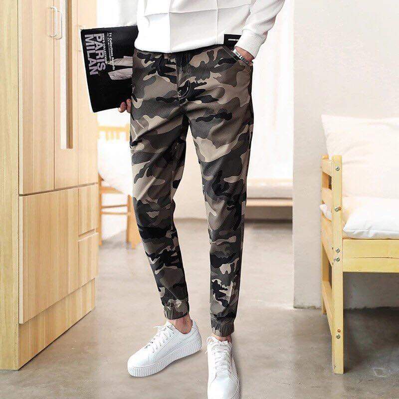 Quần Jogger camo Unisex Chất Lừ mới về
