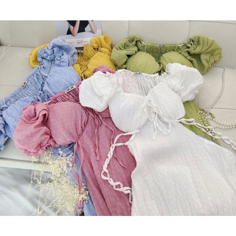 ĐẦM MAXI CUTOUT LƯNG VIỀN BÈO | BigBuy360 - bigbuy360.vn