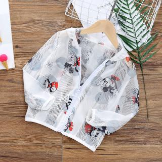 Áo khoác lưới chống nắng thoáng khí thời trang cho bé