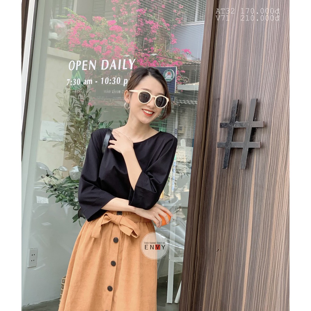 [Mã FADIRECT20 giảm 20K đơn 150K] Chân Váy Midi ENVY - V71 | BigBuy360 - bigbuy360.vn