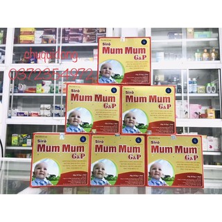 Siro Mum mum gp giúp bé ăn ngon tiêu hoá khoẻ