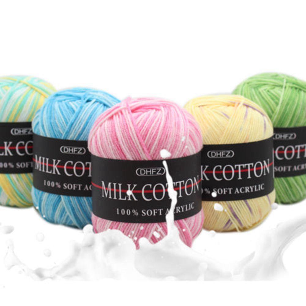 LEISURE Cuộn Len Sợi Siêu Mềm Nhiều Màu 50g