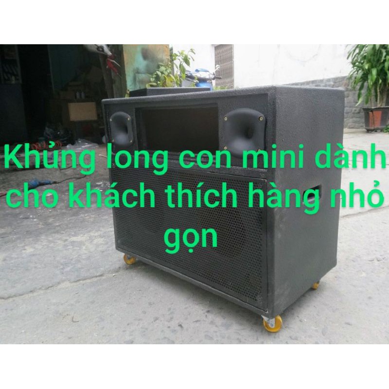 Vỏ thùng loa khủng long con mini 3 tất đôi hoặc loa20-25