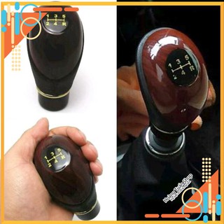 Bọc da cần số xe số SÀN vân gỗ TypeR sang trọng chống trơn