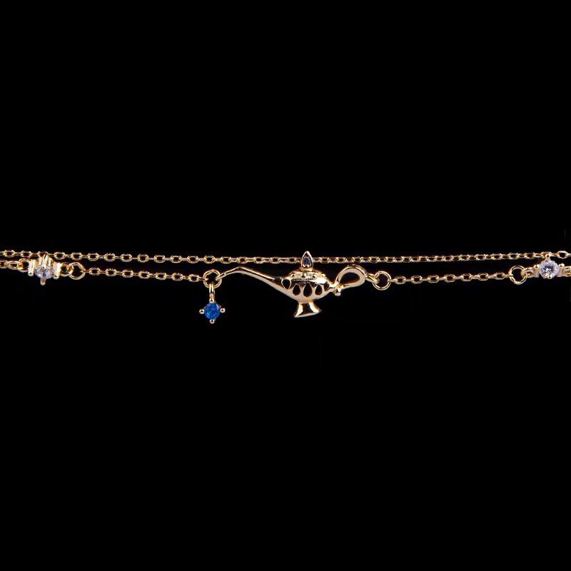 Lắc tay Bạc 925 mạ Vàng 14K / LP-BL110