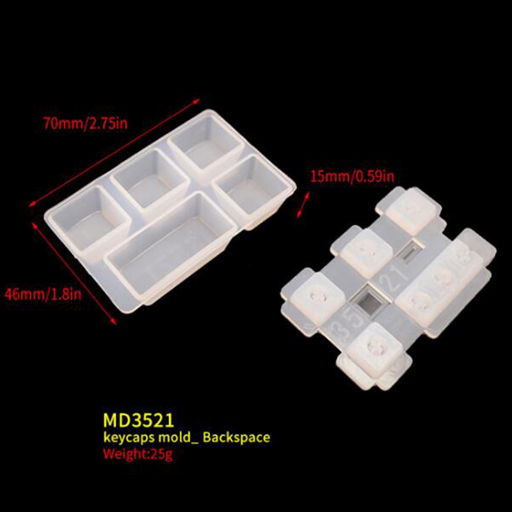 Khuôn Silicone Làm Bàn Phím Cơ DIY Thủ Công Cho Cherry MX