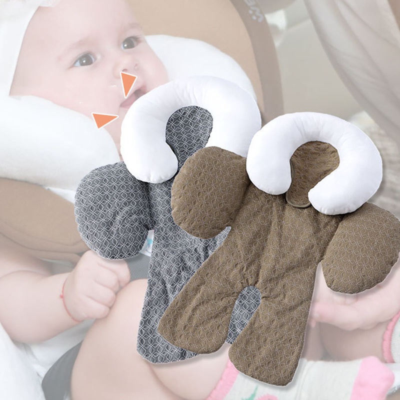 Gối Đệm Cổ Lót Xe Đẩy Em Bé Bảo Vệ Toàn Thân
