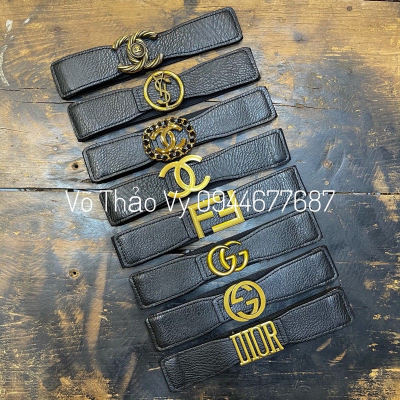 Đai váy lưng thun bản 3.5 cm