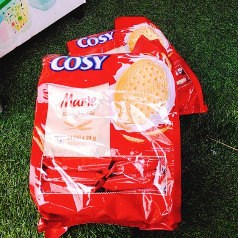 Bánh quy cosy vị sữa túi 24 gói ×24g