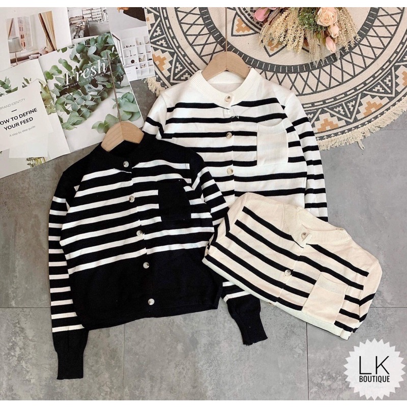 áo len kẻ tay dài | BigBuy360 - bigbuy360.vn