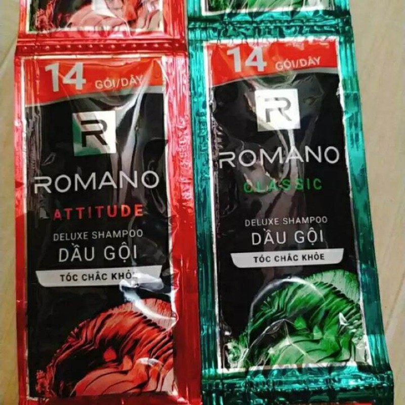 Dầu gội Romano dây 14 gói