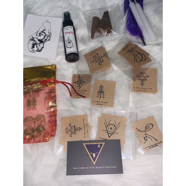 COMBO GIẤY SIGIL WITCHCRAFT