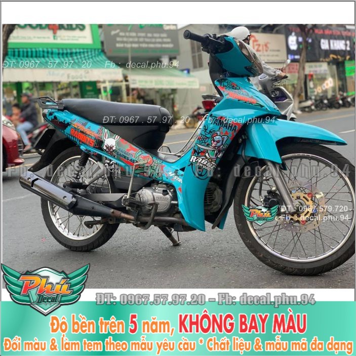 Tem rời Sirius Rabbit Xanh (B) -1