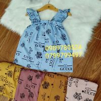 Đồ bộ katê lụa tay cánh tiên