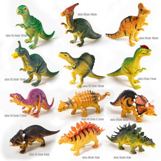 Bộ đồ chơi 12 mô hình thế giới Khủng Long New4all Dinosaurs Discovery nhựa dẻo PVC cho bé Rẻ vô địch