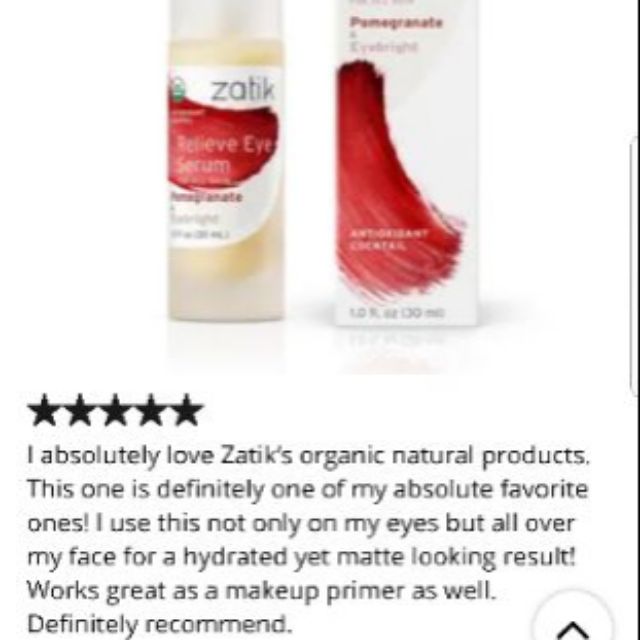 Serum dưỡng mắt Zatik