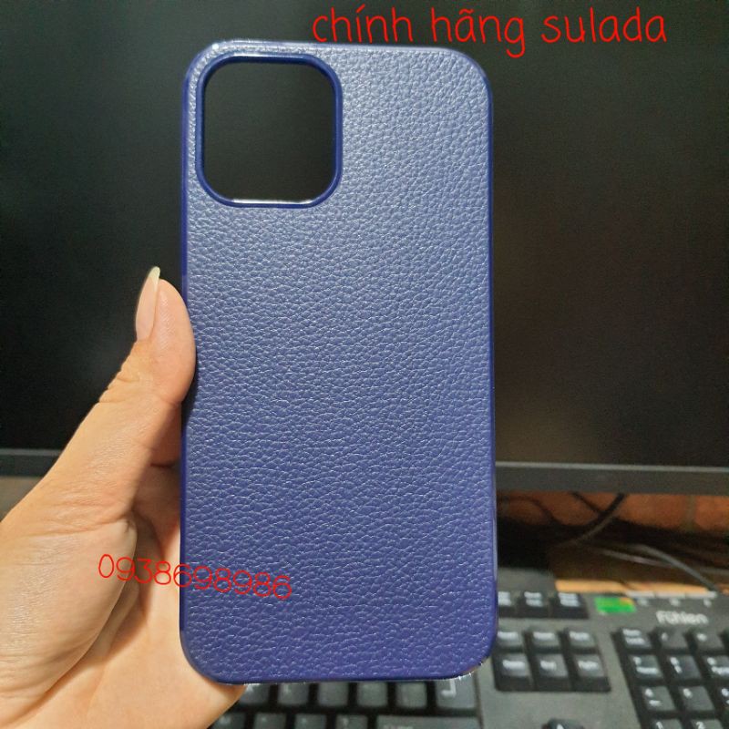 Ốp lưng iPhone 6 Plus/ 7 Plus/ 8 Plus/ X/ XS Max/ XR/ 11/ 11 Pro/ 11 Pro Max/ 12 Mini/ 12/ 12 Pro Max hiệu Sulada vân da