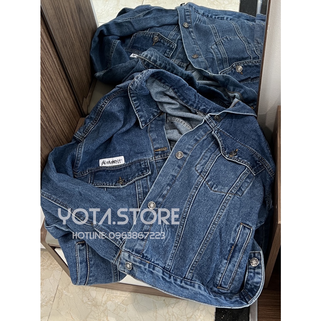 Áo khoác jeans tag - KB15