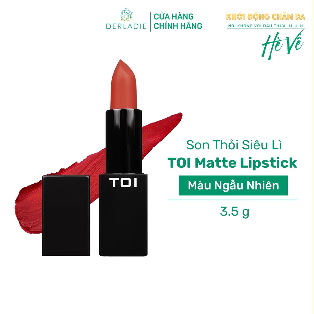 Son Thỏi TOI Matte Rouge Lipstick 3.5g