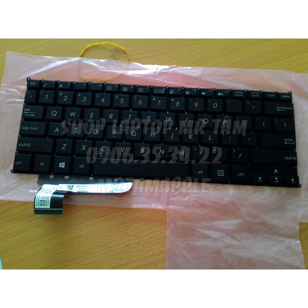 (KEYBOARD) BÀN PHÍM LAPTOP ASUS X201 dùng cho EeeBook E200 Q200 S200 X201 X202 X205 T200