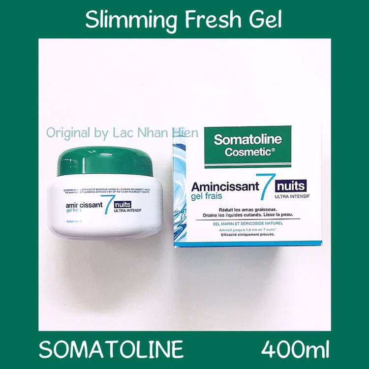 GEL DƯỠNG TAN MỠ SOMATOLINE CHUYÊN SÂU LIỆU TRÌNH 07 ĐÊM  ❤ SOMATOLINE AMINCISSANT GEL FRAIS 7 NUITS ULTRA INTENSIF | BigBuy360 - bigbuy360.vn