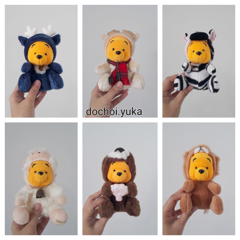 Gấu bông winnie the pooh (chân mày dán)