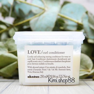 DẦU XẢ CHO TÓC UỐN, TÓC XOĂN DAVINES LOVE CURL