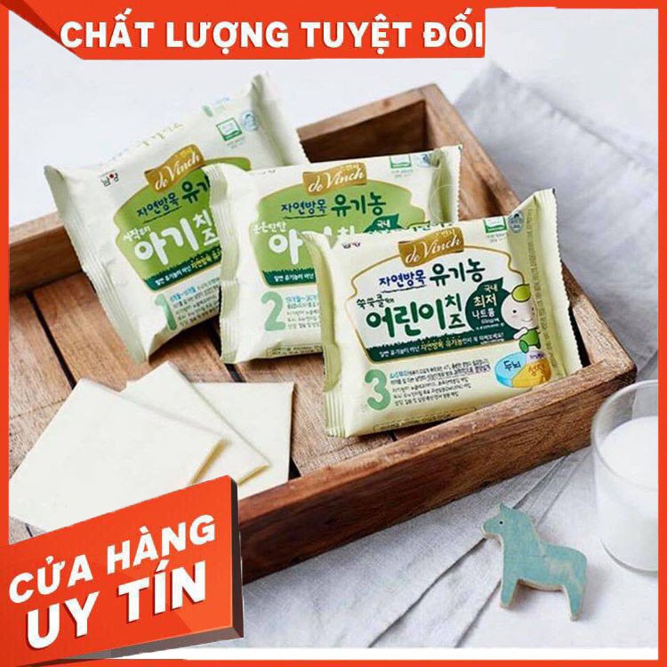 Phô Mai Hữu Cơ Tách Muối cho bé ăn dặm