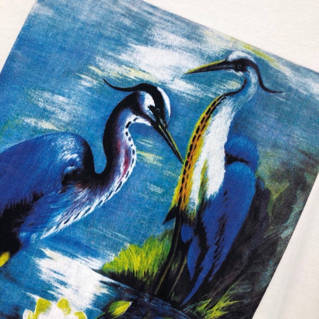 Áo thun ngắn tay Heron Preston logo graphic T-shirt ss20