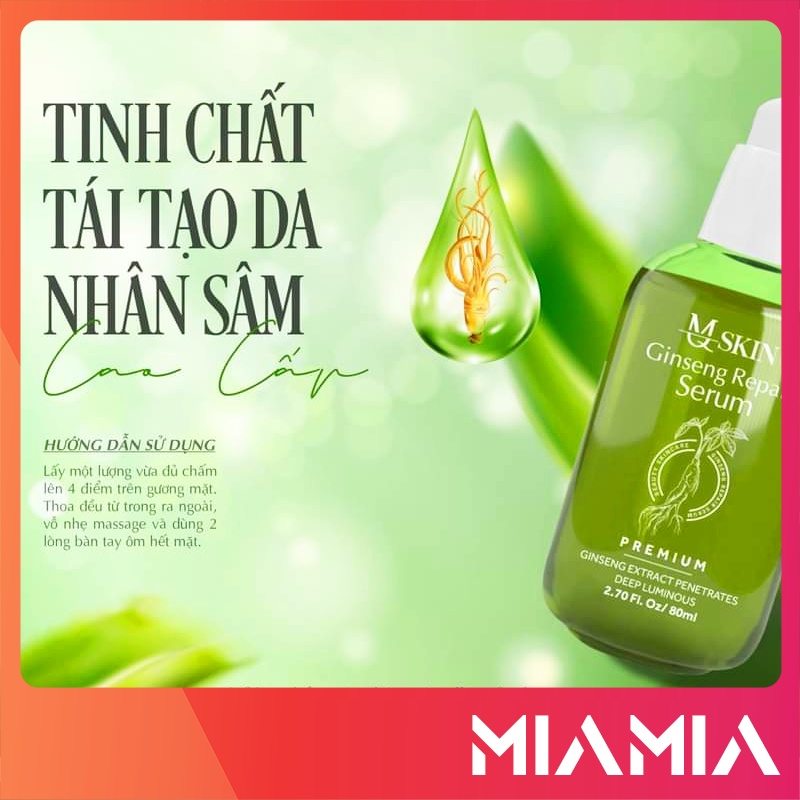 Serum Tái Tạo Da Không Sưng MQ Skin chính hãng - Thay da nhân sâm phiên bản cao cấp MQskin - 8936117150197