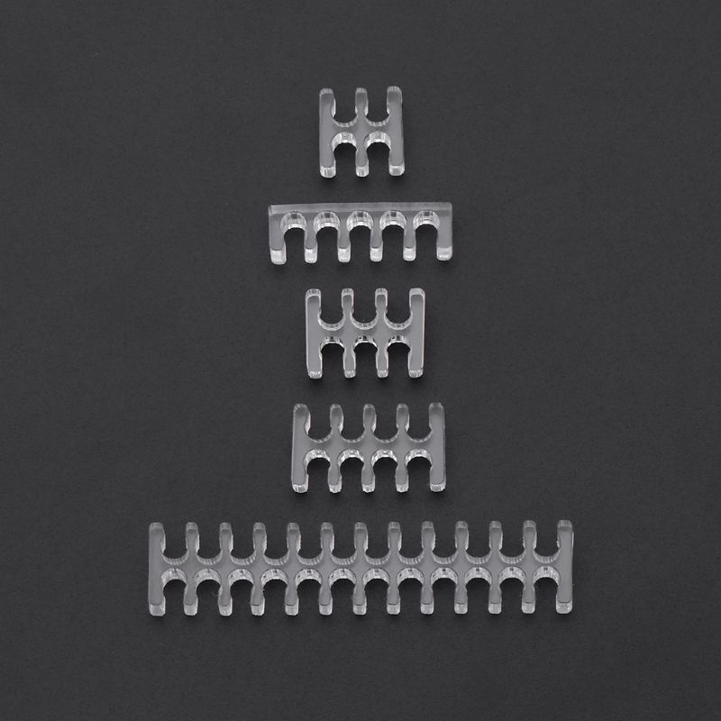 Dây cáp nhựa acrylic trong suốt 2mm 4/5/6/8/24 Pin cho máy tính