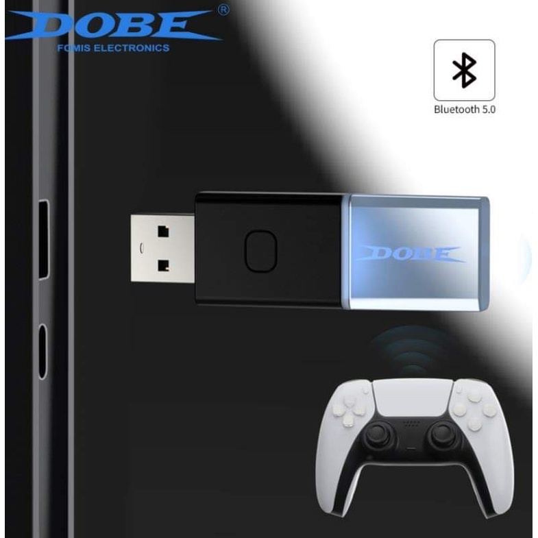 Usb bluetooth Dobe cho Nintendo Switch dùng tay cầm Ps5/Ps4/XboxOneS bộ Usb Bluetooth cho tay game nintendo switch
