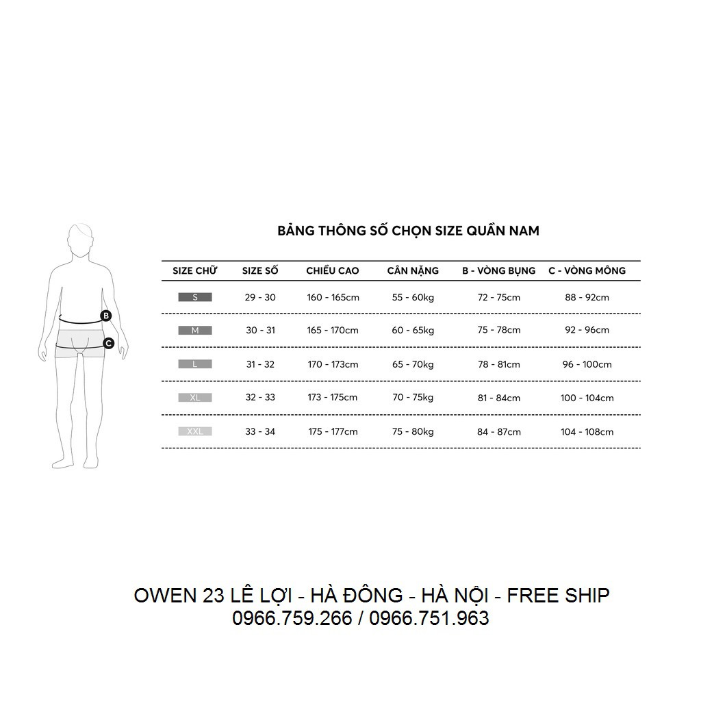 Quần âu nam màu ĐEN Owen - FREE SHIP - CHẤT MỀM MỊN CHỐNG NHĂN dáng regular cạp tăng đơ co giãn | BigBuy360 - bigbuy360.vn