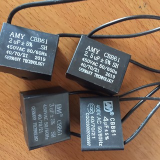 Tụ quạt 450VAC 50/60Hz