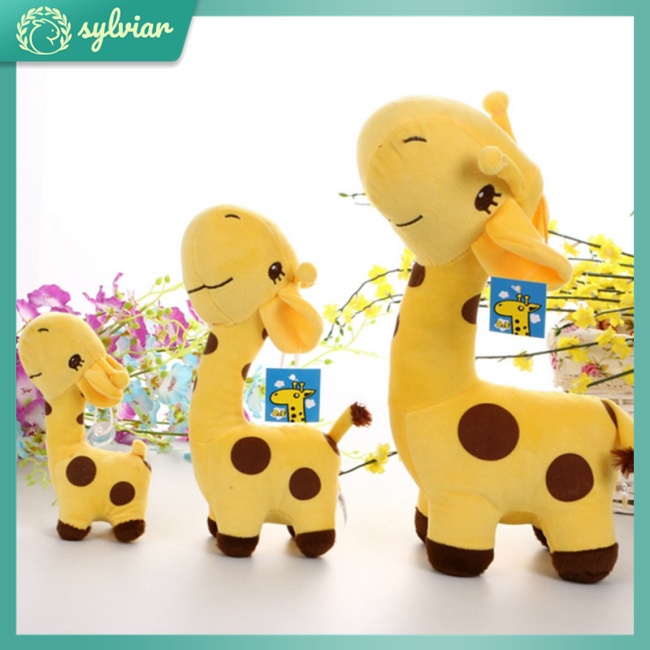 Thú Nhồi Bông Hình Hươu Cao Cổ Dễ Thương Kích Thước 18cm